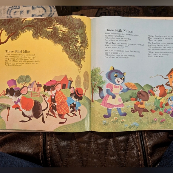 Walt Disney's Treasury of Mother Goose Nursery Rhymes Vintage Vinyl Record - Picture 10 of 12